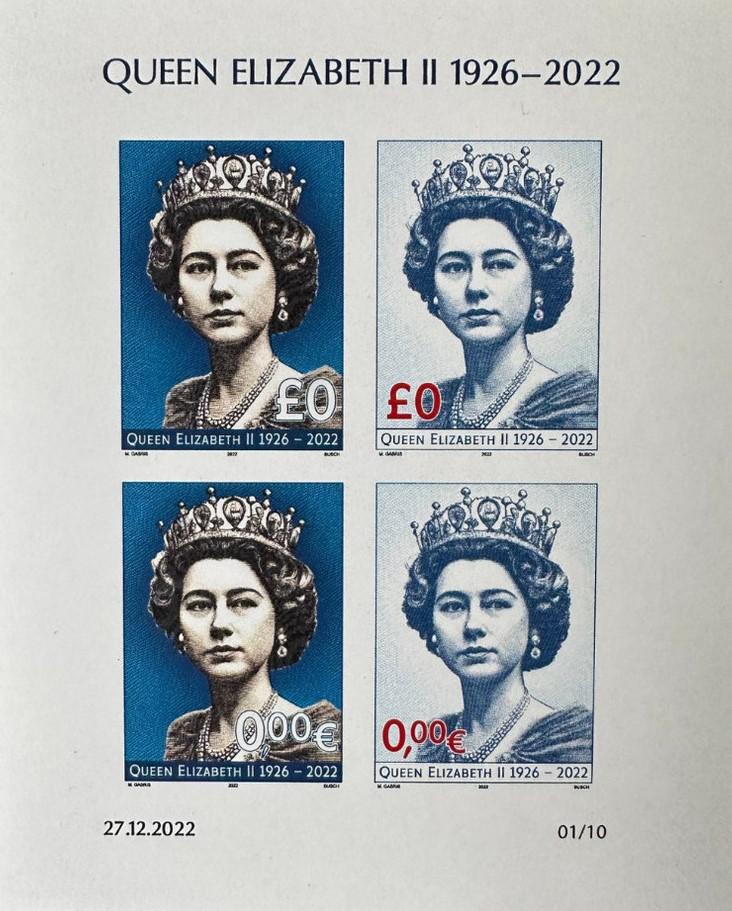 2022 - 0£/0Є - Queen Elizabeth II (1926-2022) B