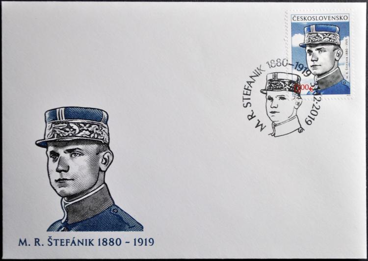 2019 - 0€ - M.R. STEFANIK - Matej Gabris FDC