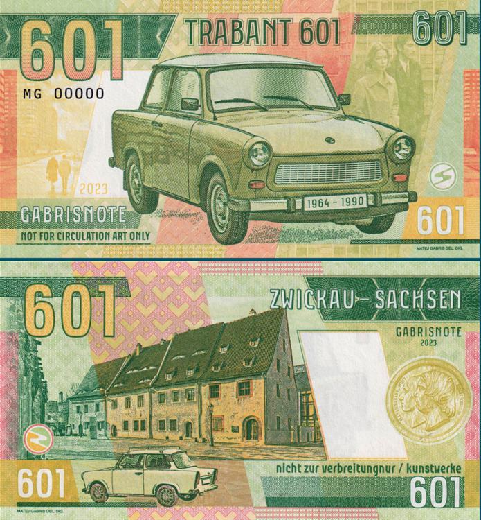 2023/007b - Samochody socjalizmu - Trabant 601 - seria MG00000