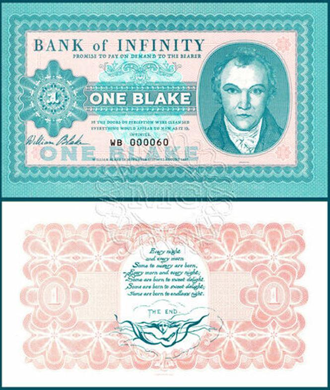 2020 - 1 Blake - Bank of Infinity - Wiliam Blake - seria WB 000216