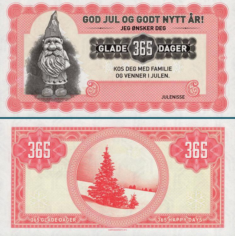 2015 - God Jul og Godt Nytt Ar! - Glade 365 Dager + autograf