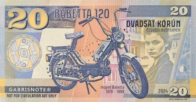 2024/003e - Babetta 210 - Motocykle socjalizmu - bez numeru + perforacja CANCELED