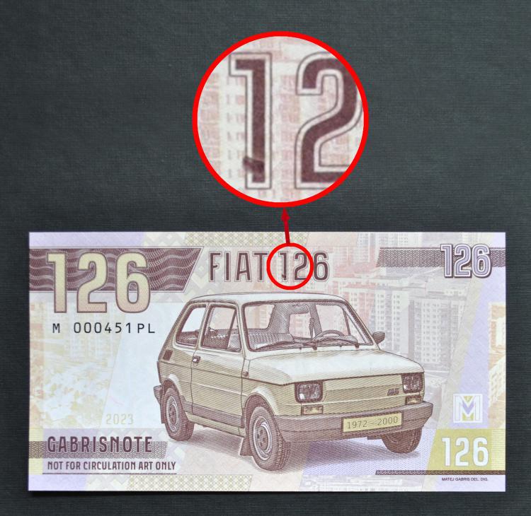 2023/003f - Samochody socjalizmu - Fiat 126p MALUCH bd seria M......PL